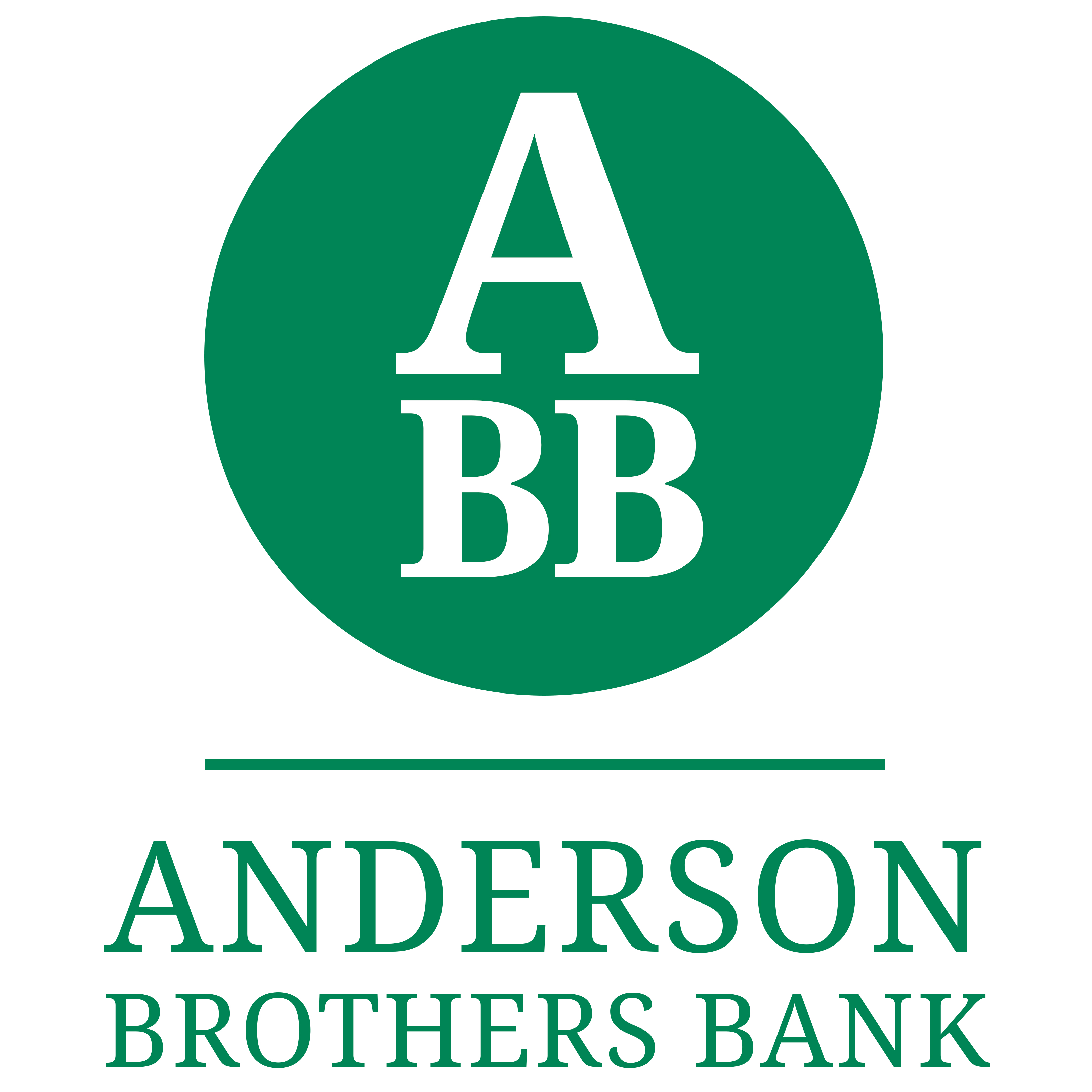 anderson bros bank logo