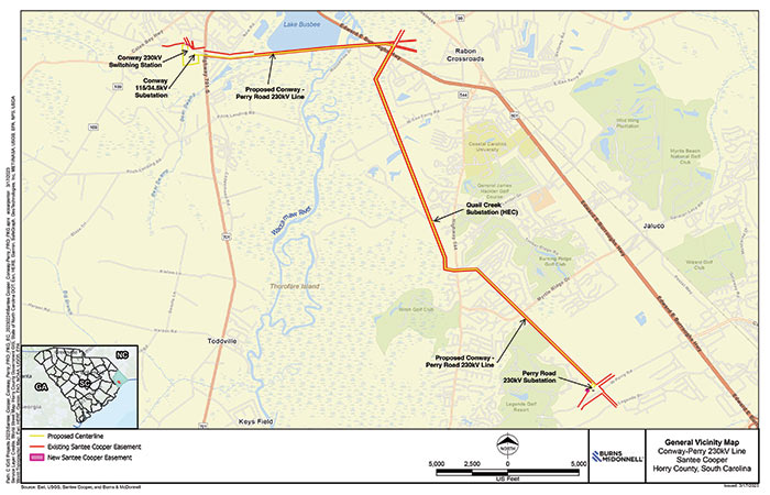 Map of Conway - Perry Road