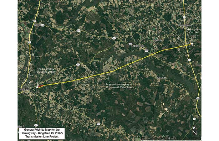 Map of Kingstree - Hemingway #2