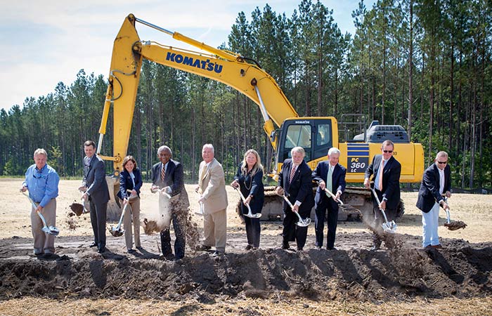 Groundbreaking ceremony