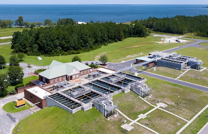 Lake Moultrie water plant