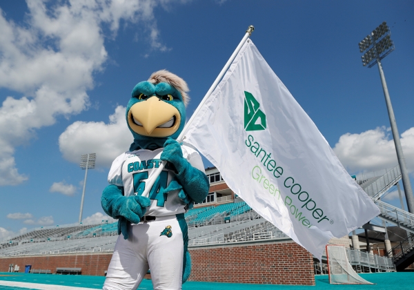 Chanticleers Go Green with Santee Cooper  This Football Season