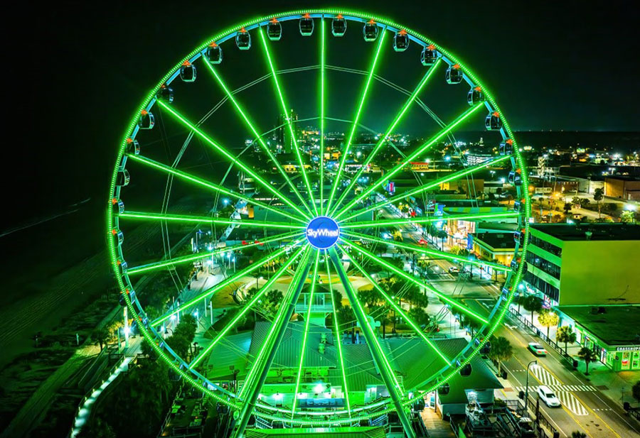 The SkyWheel Myrtle Beach Gives Green Power a Whirl