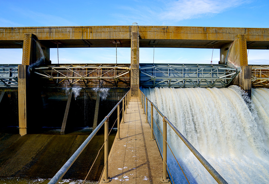 Santee Cooper Begins Controlled Spilling at Santee Dam