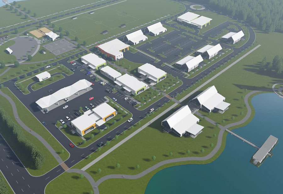 Camp Hall Advances with Lee & Associates for Commerce Park’s Village Center